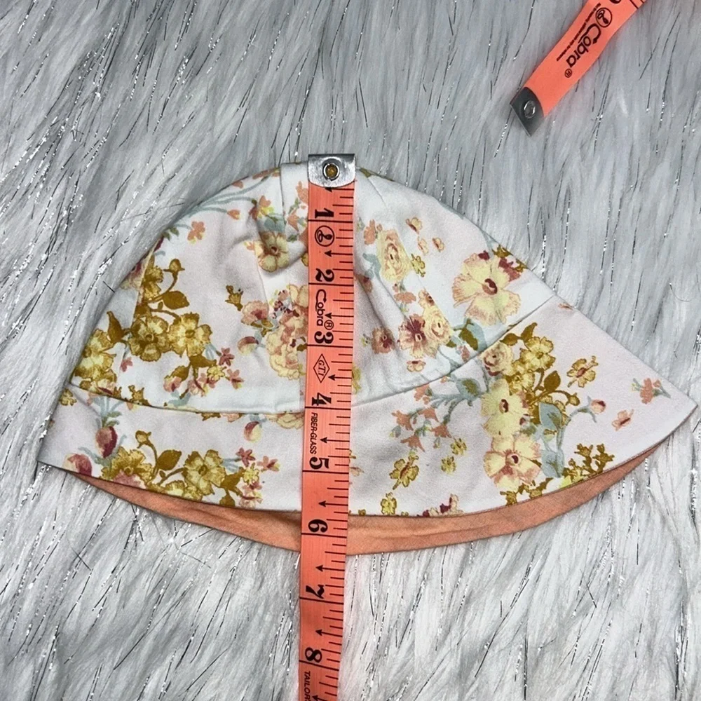 Je suis en CP! Floral Toddler Sun Hat size XS